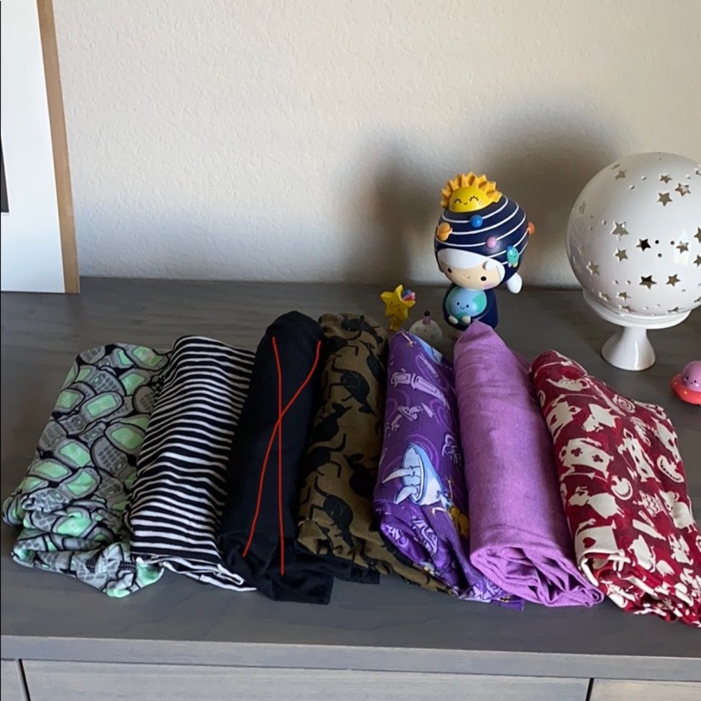 Lularoe leggings TC ❤️🧡💛💚💙💜